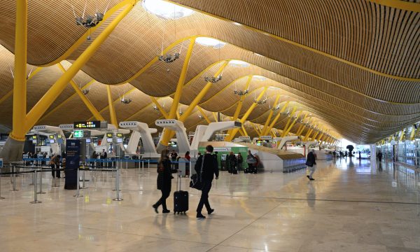 Aeropuerto de Madrid Barajas.