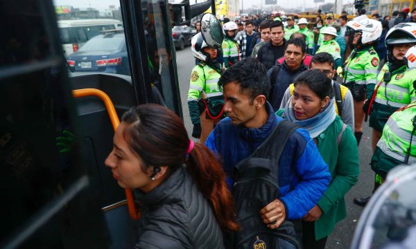 Impacto económico del paro de transportistas en Lima podría alcanzar los us$62 millones diarios