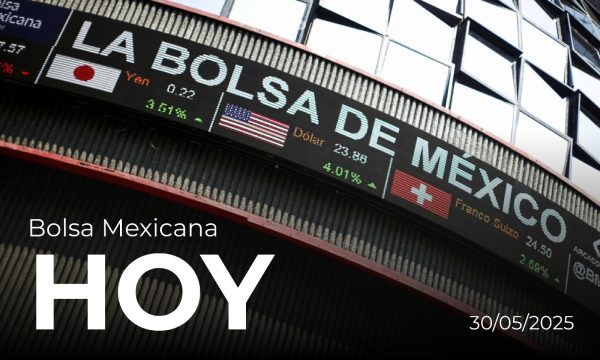 El IPyC de la Bolsa Mexicana de Valores inició a la baja el viernes