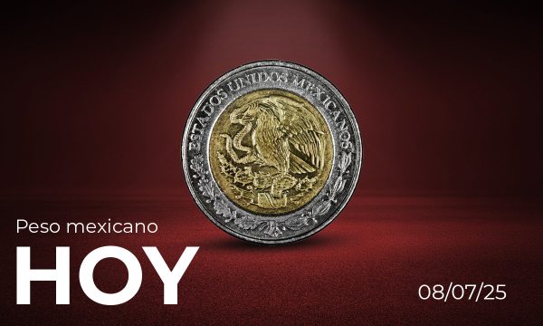 Peso mexicano hoy 8 de julio