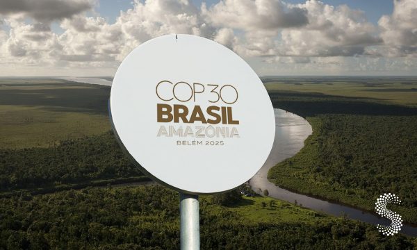 Logo oficial de la COP30 Brasil 2025 en la Amazonía, evento clave para México y América Latina frente al cambio climático