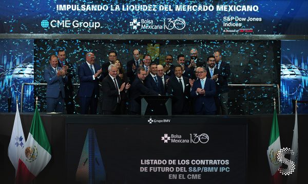 BMV celebra futuros del IPC en Chicago