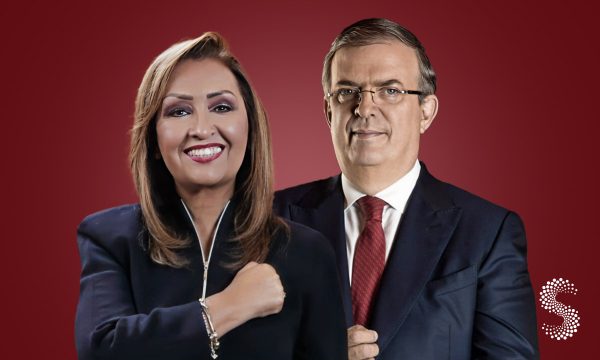 Lorena Cuéllar Cisneros y Marcelo Ebrard Casaubón, firmaron el convenio para la creación del Polo de Desarrollo Económico para el Bienestar Huamantla.