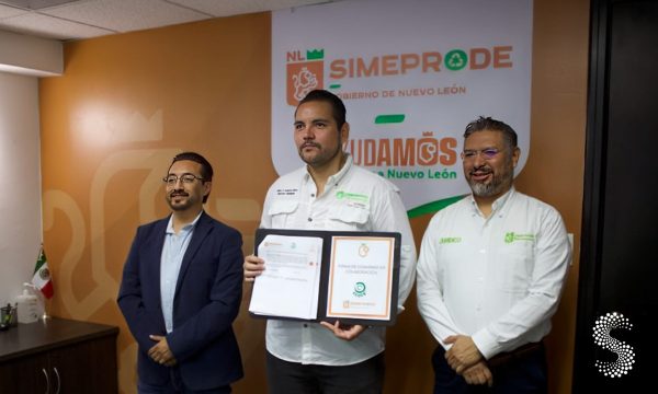 Nuevo León avanza hacia la economía circular con alianza entre ECOCE y SIMEPRODE.