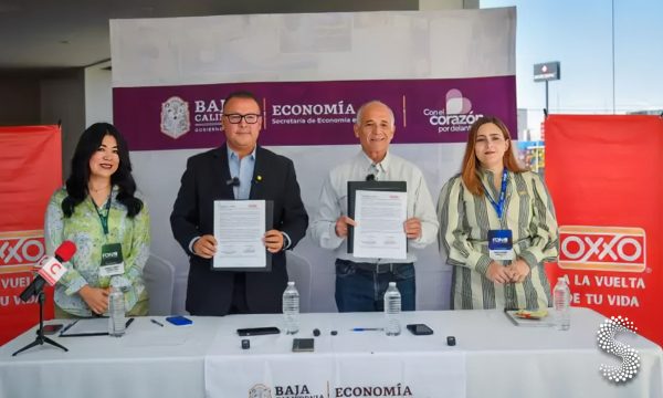 Alianza entre OXXO y el Gobierno de Baja California Sur.