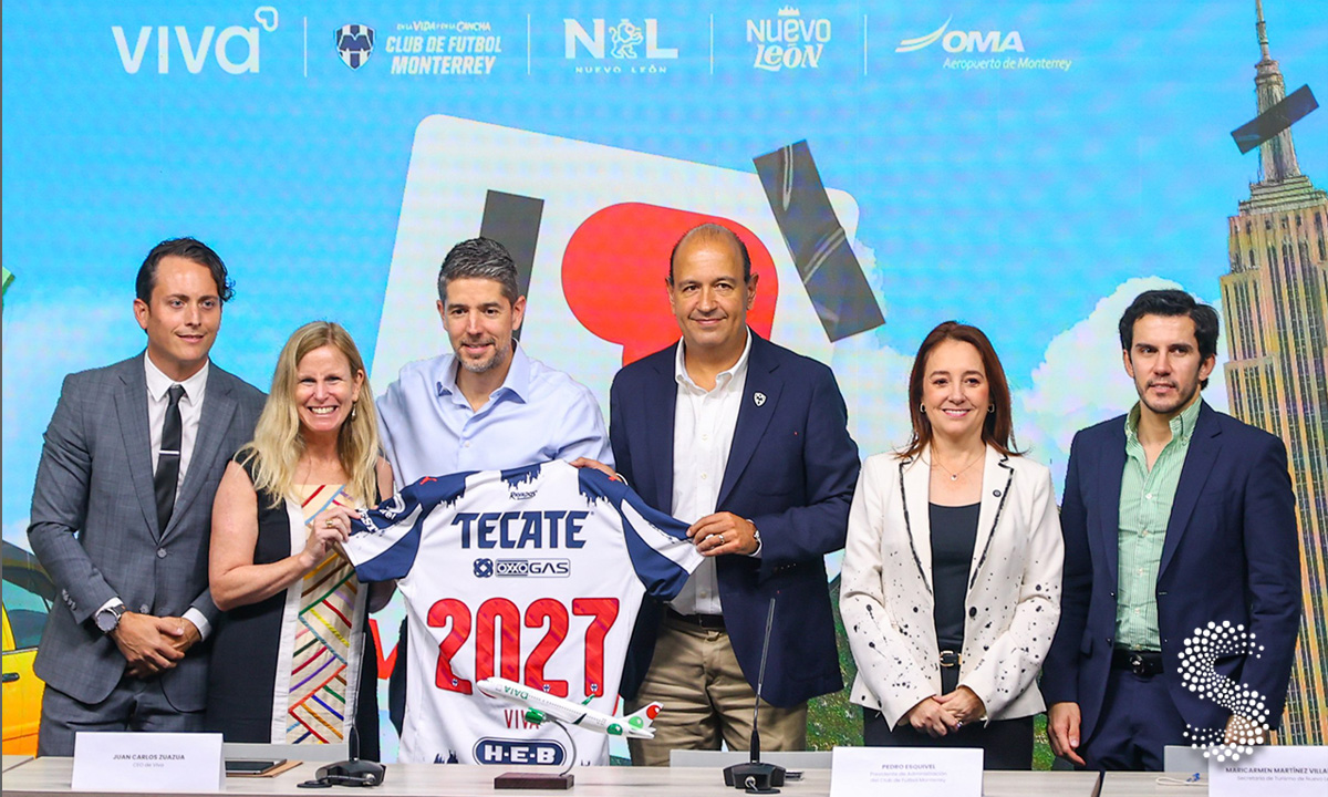 Viva Aerobus conecta a Monterrey y Nueva York.