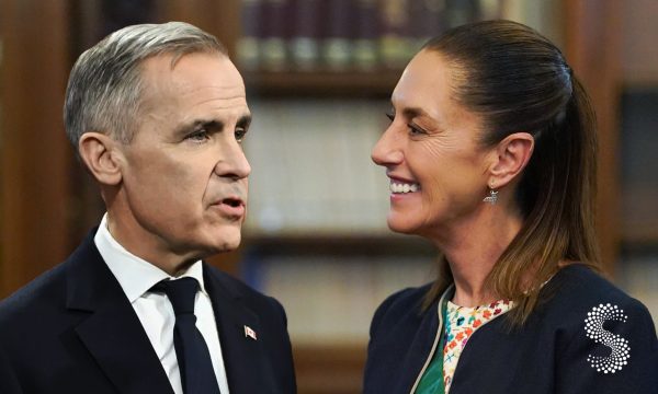 Sheinbaum recibirá al primer ministro de Canadá, Mark Carney.