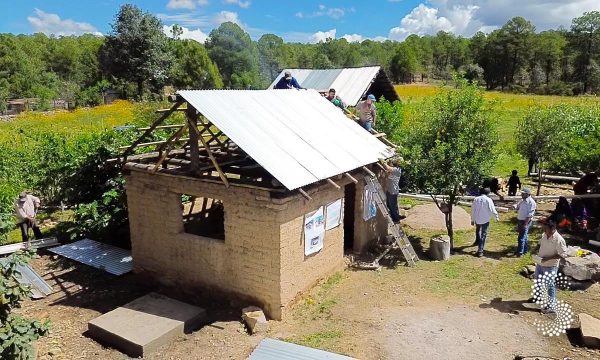 Gobierno de Chihuahua instala 10 sistemas de Cosecha de Agua en Pitorreal.