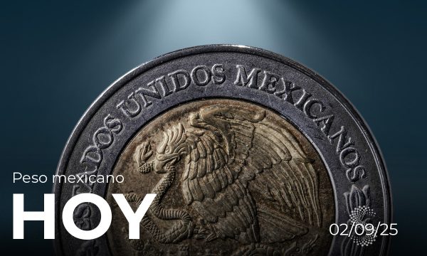 Peso mexicano hoy 2 de septiembre