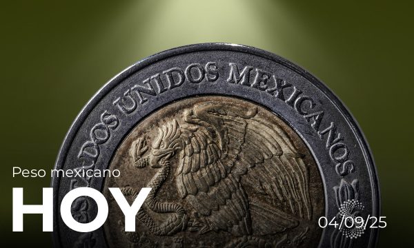 Peso hoy 4 de septiembre