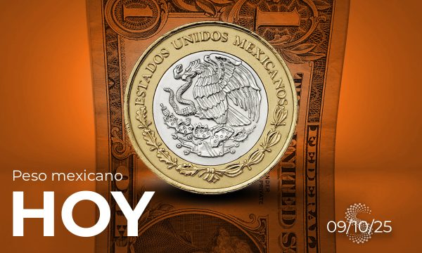Peso mexicano hoy 9 de octubre