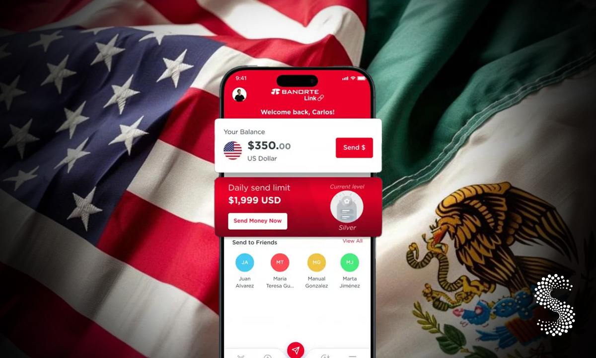 Banorte presenta “Banorte Link”, su nueva app para envío de remesas de E.U a México.
