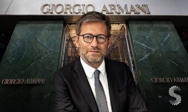 Retrato de Giuseppe Marsocci, nuevo consejero delegado del Grupo Armani tras la muerte de Giorgio Armani.