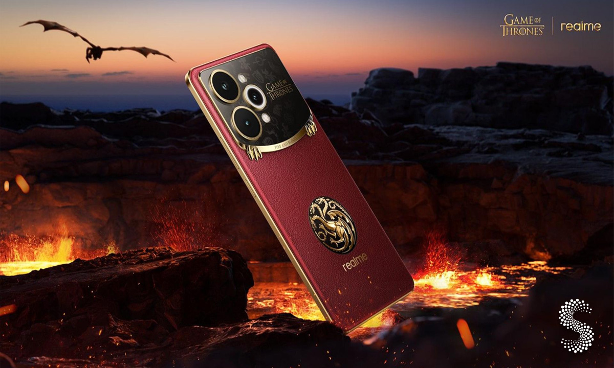 Realme presenta su primer smartphone edición limitada inspirado en la serie Game of Thrones.