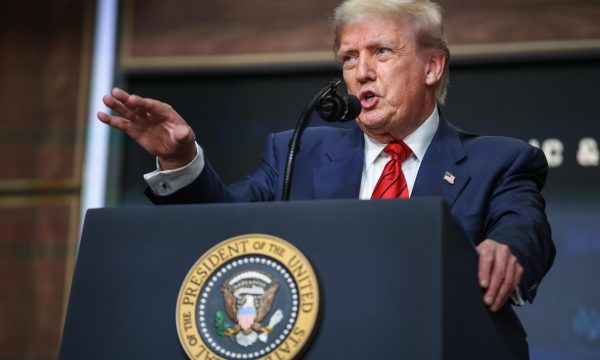FILE photo of US President Donald Trump. EFE/EPA/SAMUEL CORUM