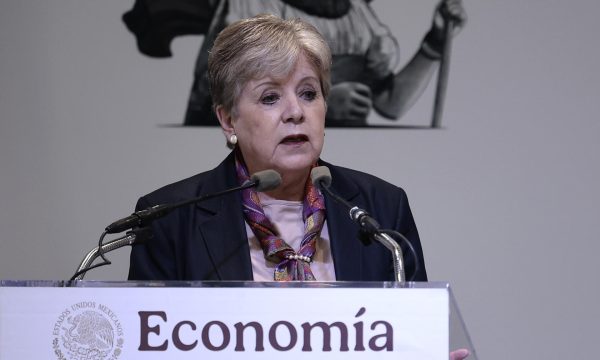 Titular de la Secretaría del Medio Ambiente y Recursos Naturales (Semarnat), Alicia Bárcena. EFE/ José Méndez