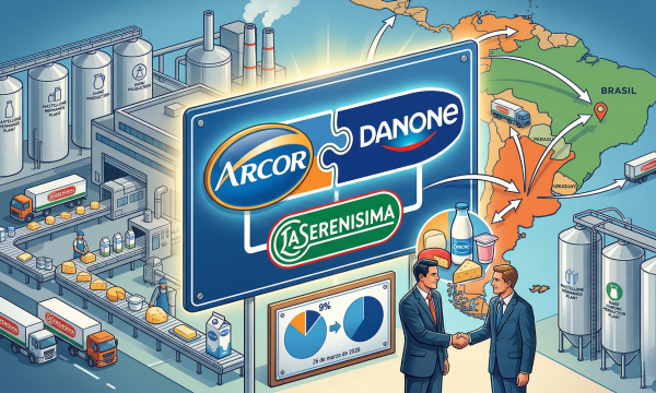 Arcor y Danone consolidan control total de La Serenísima tras compra de Mastellone